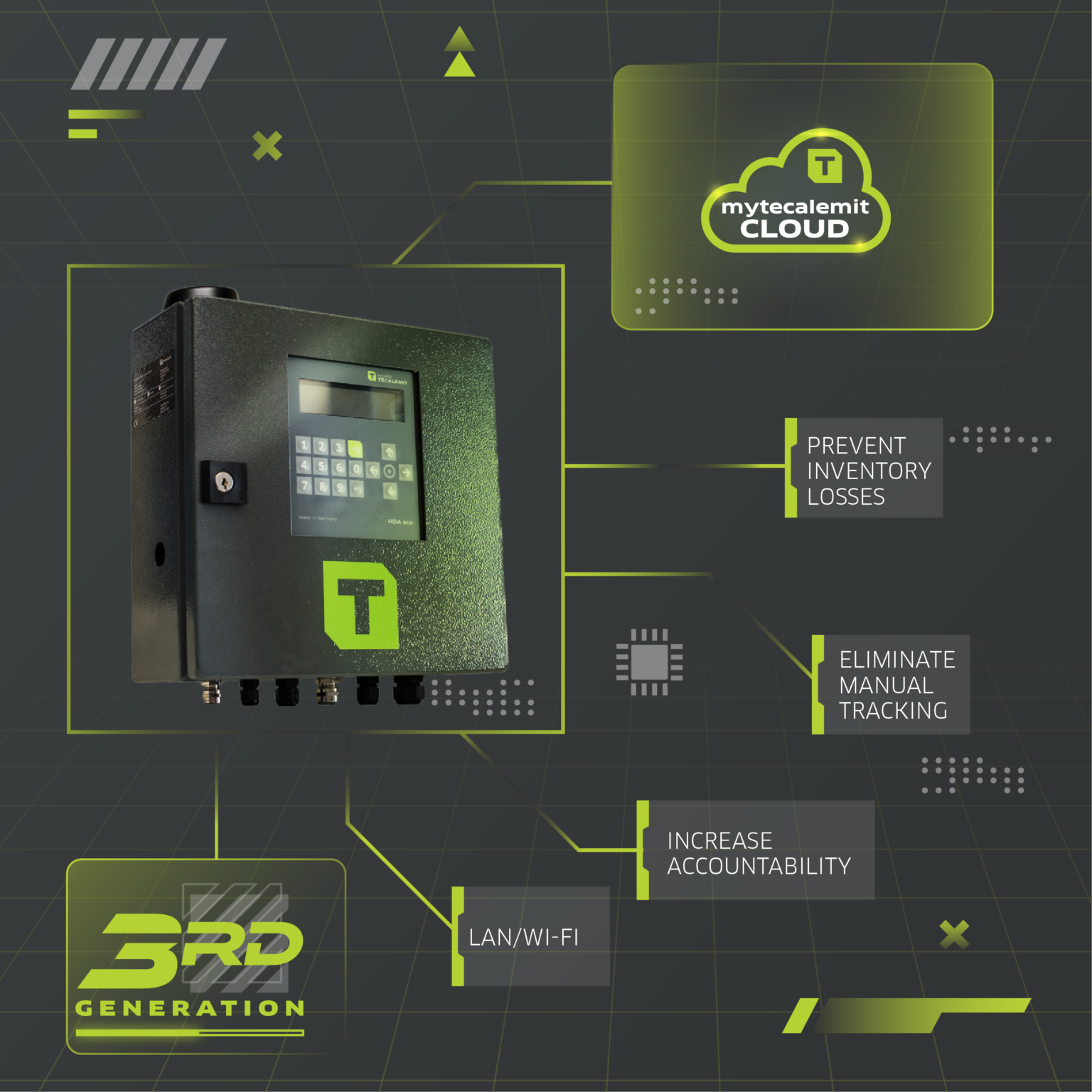 WONDERBOX GEN III AUTOMATED FUEL MANAGEMENT SYSTEM TECALEMIT USA