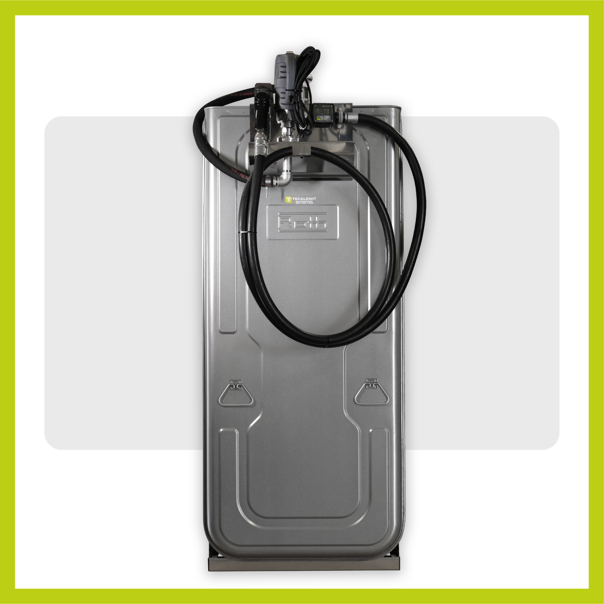 TOTE OilPRO SIDE MOUNT OIL PUMP PACKAGE FOR IBC TOTE TECALEMIT USA