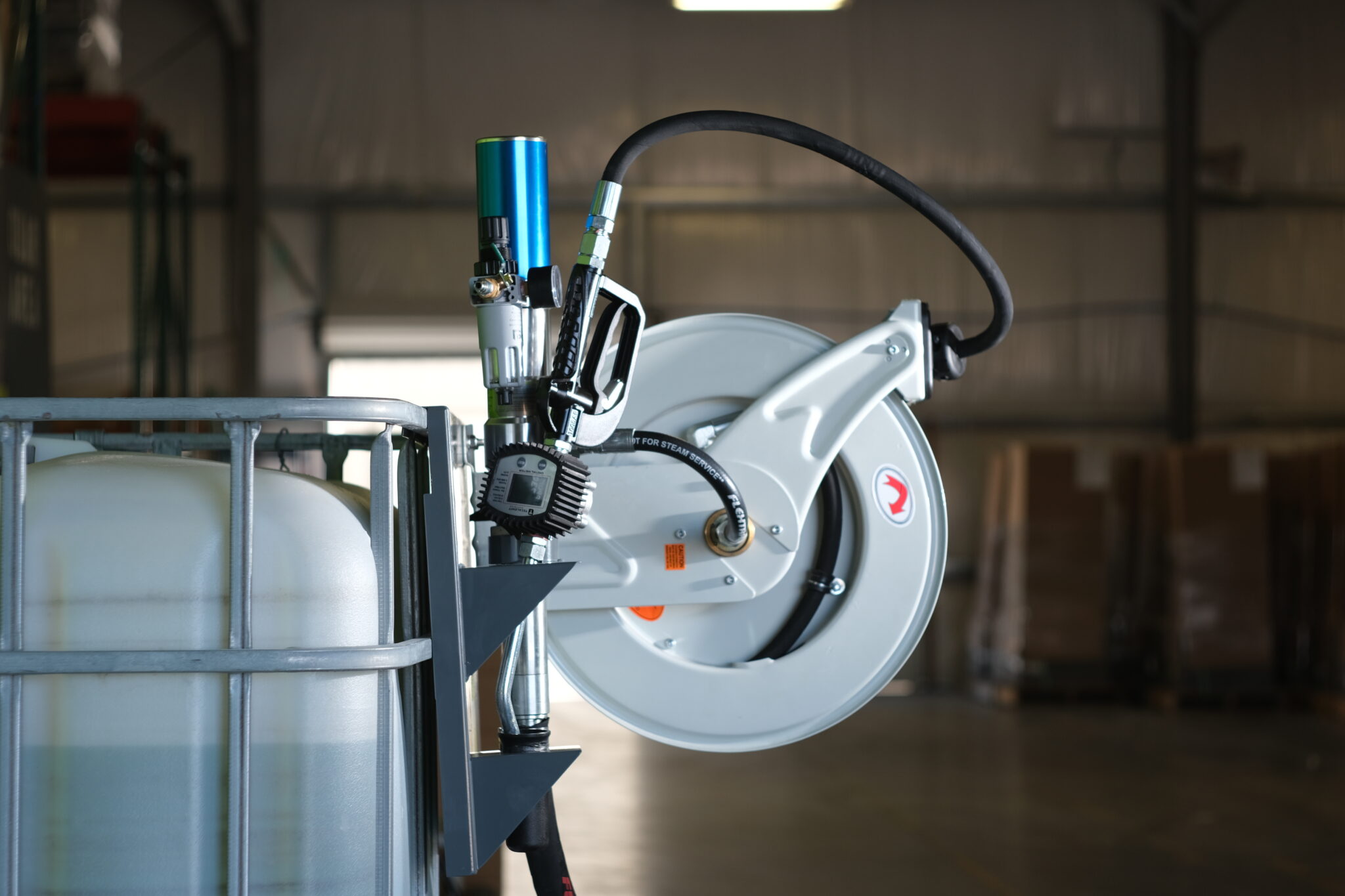 TOTE OilPRO SIDE MOUNT OIL PUMP PACKAGE FOR IBC TOTE TECALEMIT USA