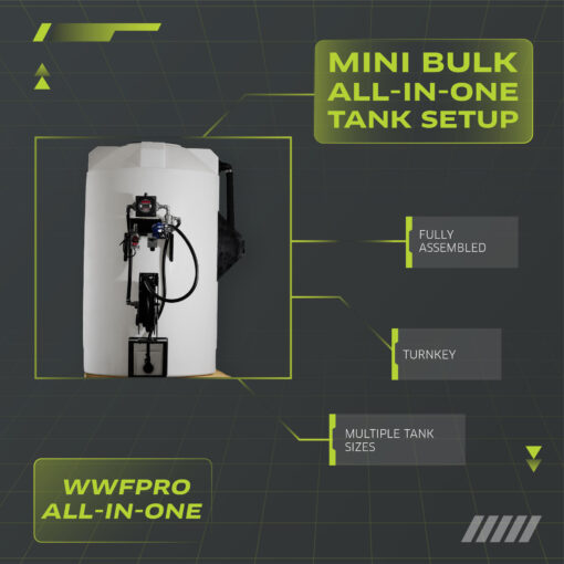 WWFPro All-In-One Mini Bulk - All-In-One Tank Setup - TECALEMIT USA